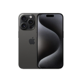 iPhone 15 Pro (eSIM) | 256 GB | Titanio Negro | 2 Años de Garantía